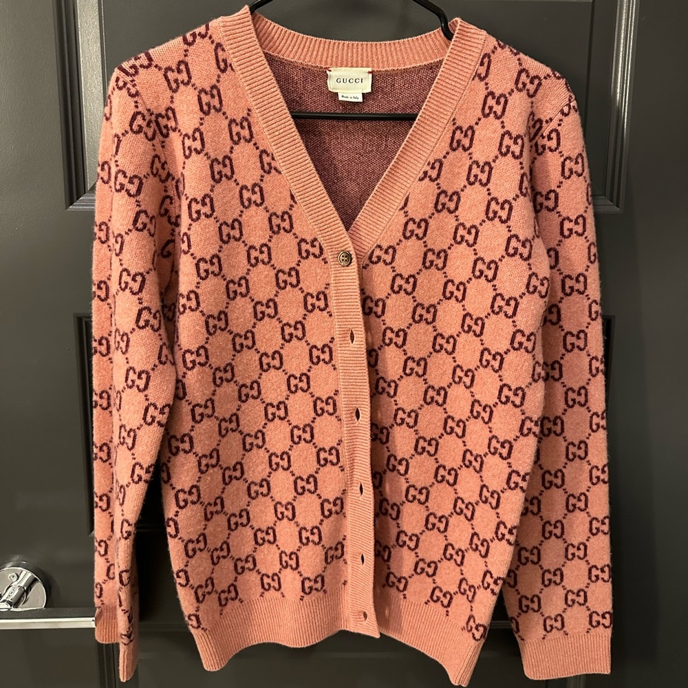 Gucci cardigan for big kid or slim adult